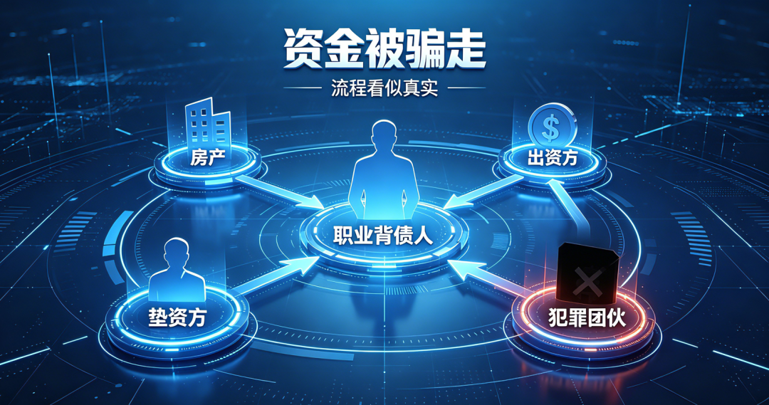 犯罪团伙指使所谓“职业背债人”持有房产