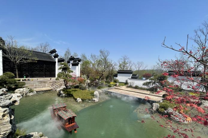 九水连心五彩嘉兴2021扬州世界园艺博览会嘉兴园惊艳亮相