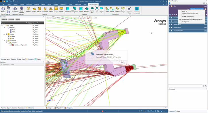 Speos black recording块记录工具 | 简化仿真设计的图8