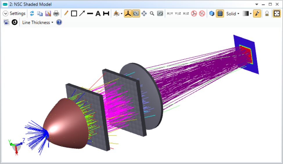 Ansys Zemax | 用于数字投影光学中均匀照明的蝇眼阵列的图8