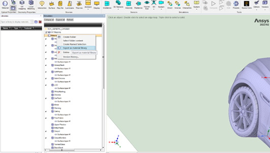 Speos material library 材料库提升仿真效率的图2