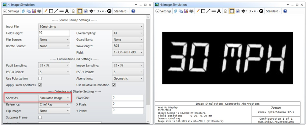 设计抬头显示器时要使用哪些 OpticStudio 工具 – 第三部分的图12