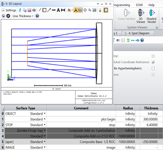 Ansys Zemax | 解析 OpticStudio 中复合表面的工作原理的图5