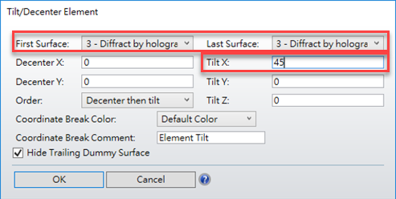 如何利用 Zemax OpticStudio 模拟 AR 系统中的全息光波导的图3