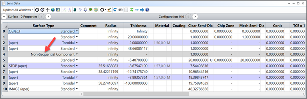 Ansys Zemax | 多邊形掃描儀設(shè)計(jì)示例的圖5
