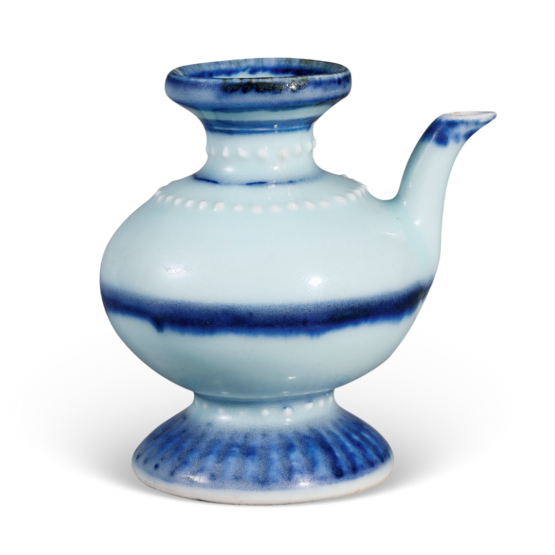 中国古美術・旧蔵の磁器・钧瓷石榴瓶・置物_賞物 中国