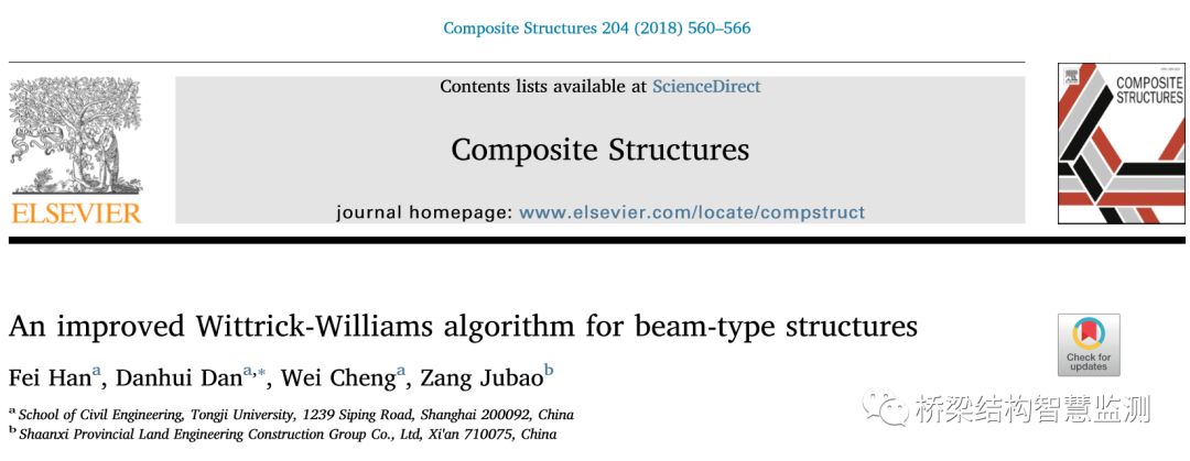 论文发表之 工程结构动力分析理论探索 二 桥梁结构智慧监测 微信公众号文章阅读 Wemp
