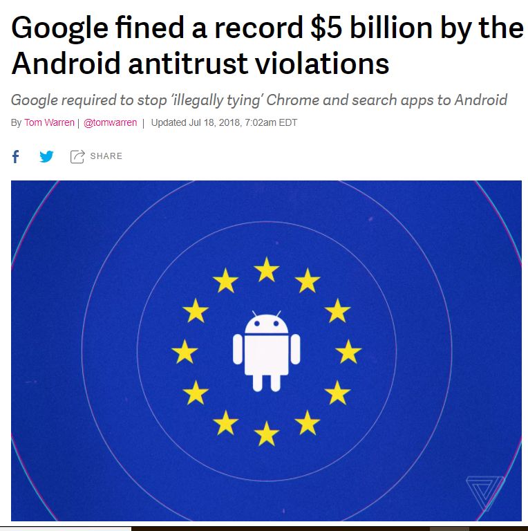 Google遭罰款340億！Android 未來可能將收費 科技 第4張