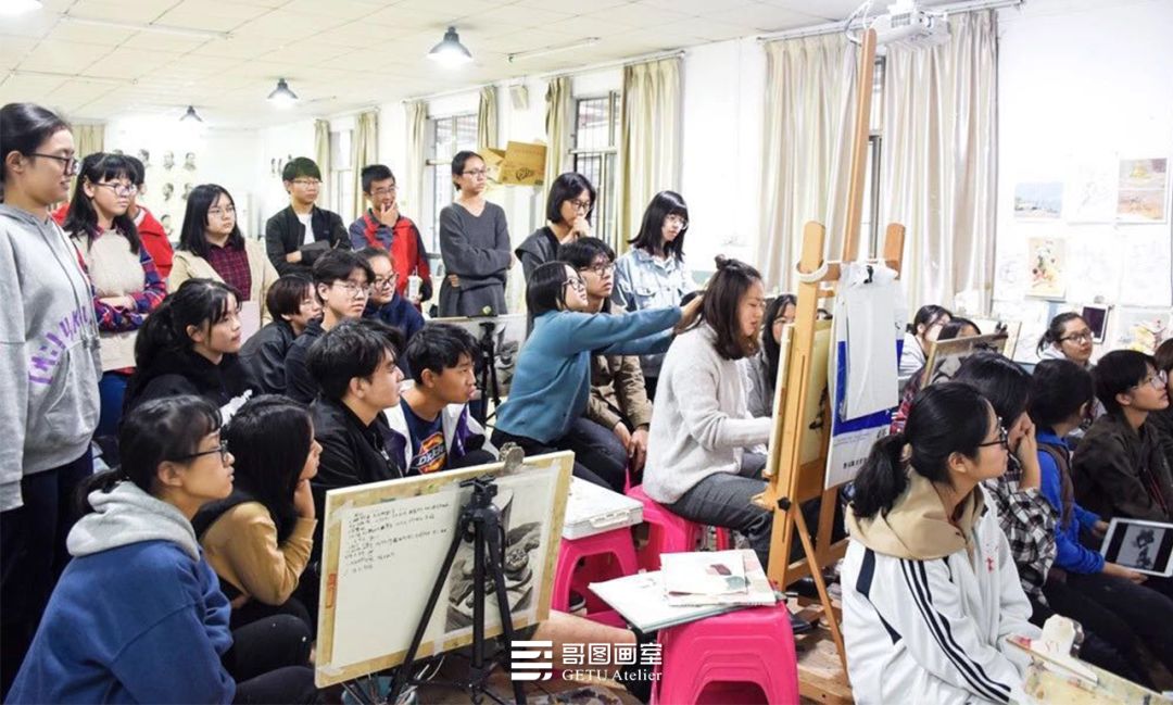 2019届哥图画室?？颊猩蛘?——画室排名