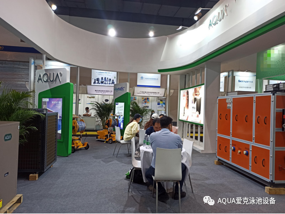 愛克展位絡繹不絕