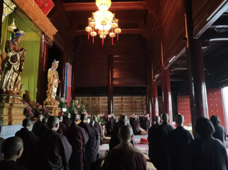 雪窦山农历九月十九恭祝观世音菩萨圣诞