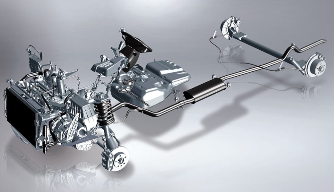 5t高效节能涡轮增压发动机上汽大通v80轻客mira专用房车底盘大通v80