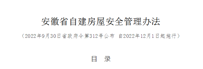 12月1日起施行!事关自建房(图1) 图片