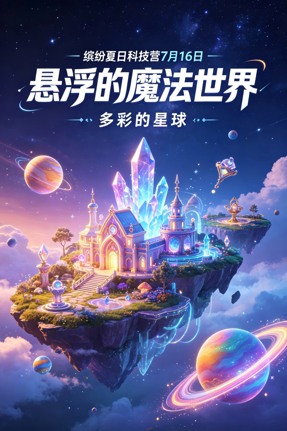 缤纷夏日科技营海报制作 (3)(1).png