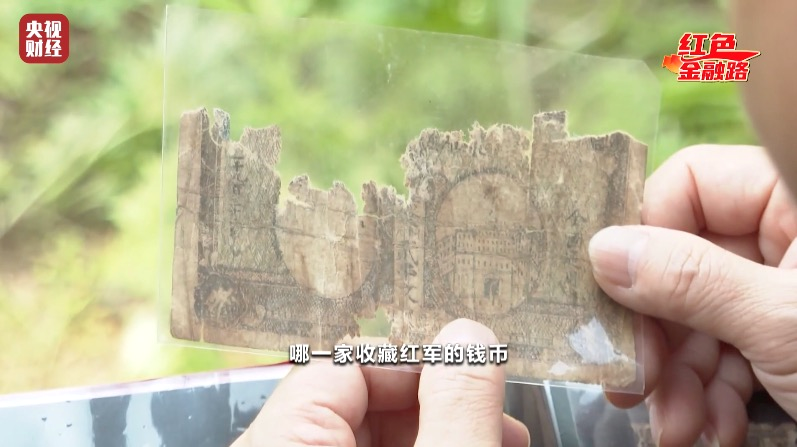 藏在墙缝中的钱币！带折痕的小小钱币，见证这段顽强不屈的经济斗争！