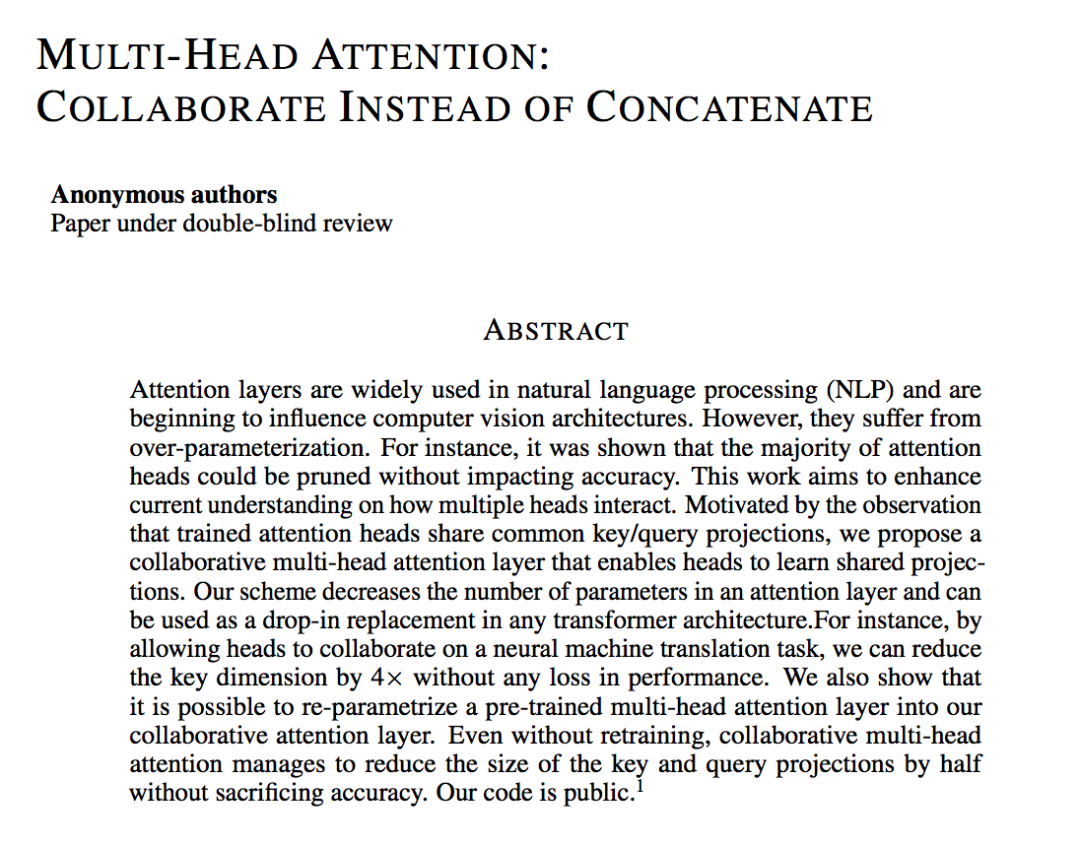 ICLR 2021投稿中值得一讀的NLP相關論文