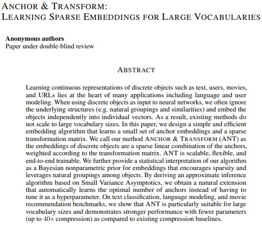 ICLR 2021投稿中值得一讀的NLP相關論文