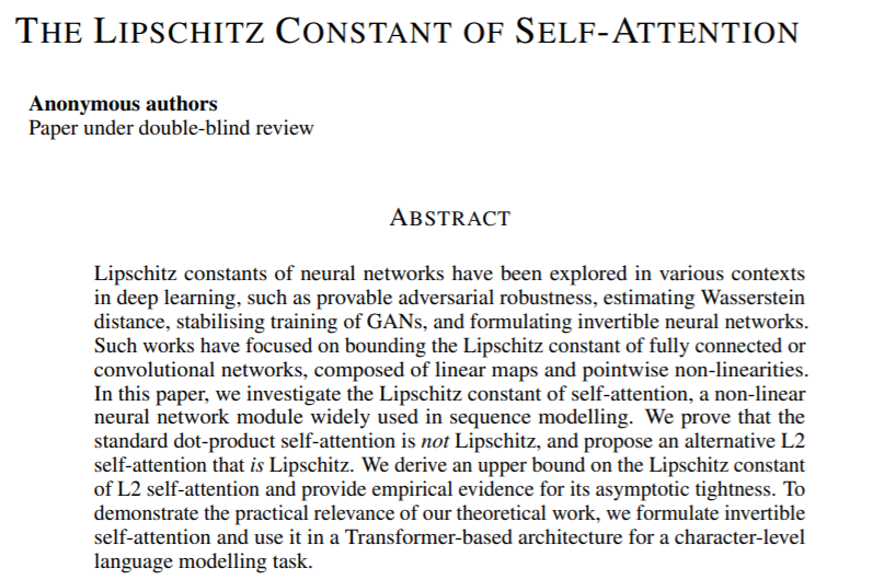 ICLR 2021投稿中值得一讀的NLP相關論文