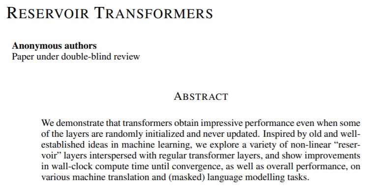 ICLR 2021投稿中值得一讀的NLP相關論文