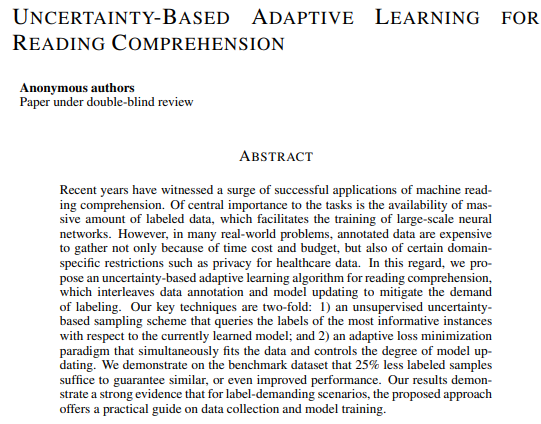 ICLR 2021投稿中值得一讀的NLP相關論文