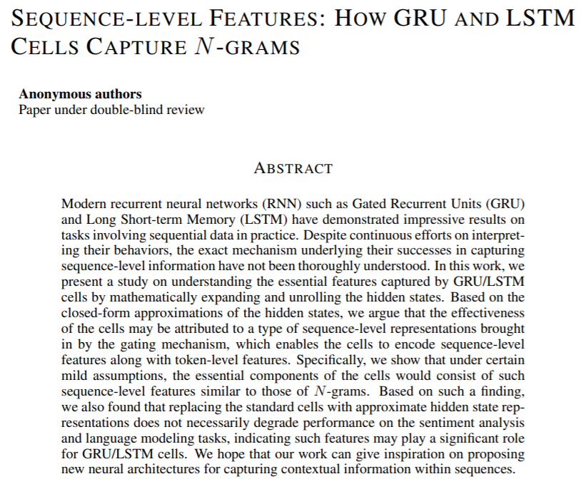 ICLR 2021投稿中值得一讀的NLP相關論文