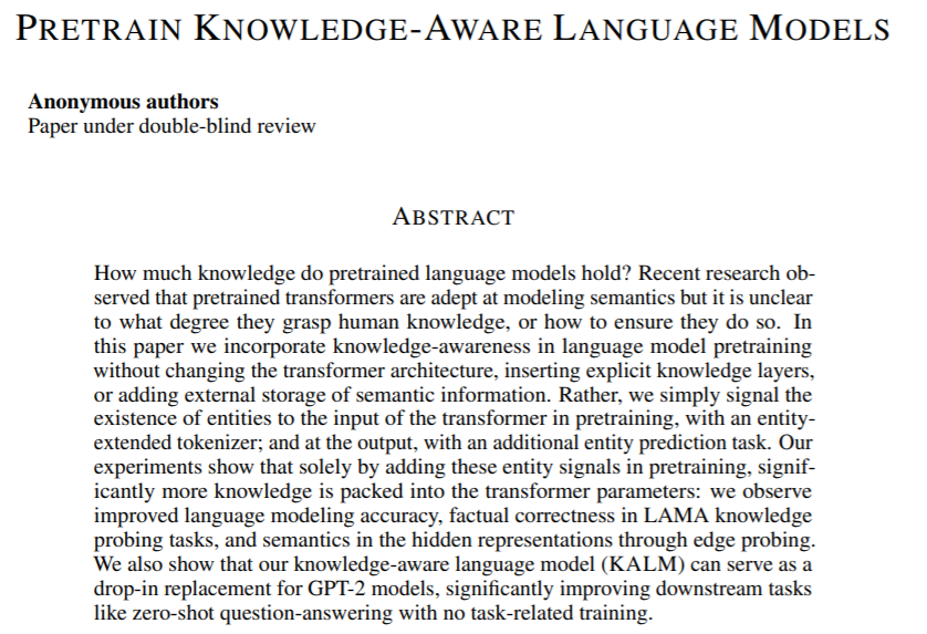 ICLR 2021投稿中值得一讀的NLP相關論文