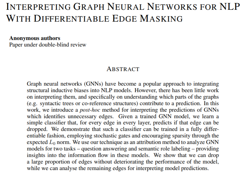 ICLR 2021投稿中值得一讀的NLP相關論文