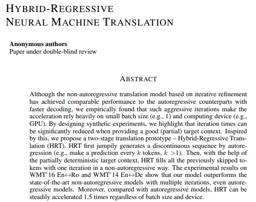 ICLR 2021投稿中值得一讀的NLP相關論文