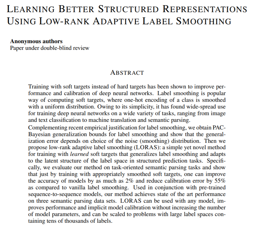 ICLR 2021投稿中值得一讀的NLP相關論文