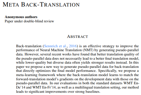 ICLR 2021投稿中值得一讀的NLP相關論文