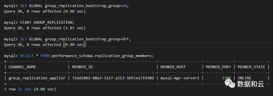 独家 | 通过Docker技术在macOS上部署3实例MGR环境