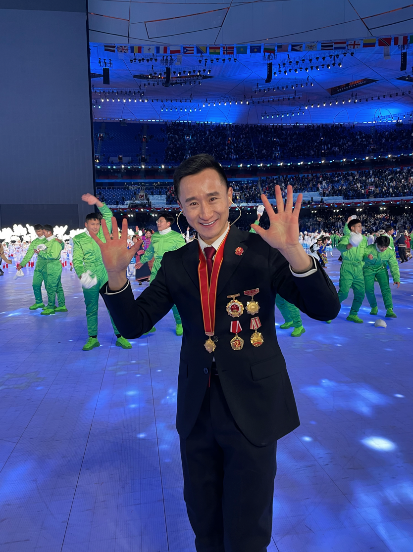 国旗传递者赵鑫首次在重大活动中做表达者深感自豪