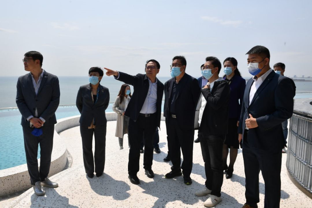 市大督查办,市驻新区督查组相关负责同志,北戴河新区工委副书记陈立庭
