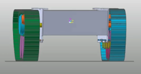 履带建模常见问题及解决方法-履带翘头、悬浮、偏轨问题的图1