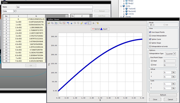 技术小贴士：如何将实验中测量的Spline数据应用于RecurDyn？的图1