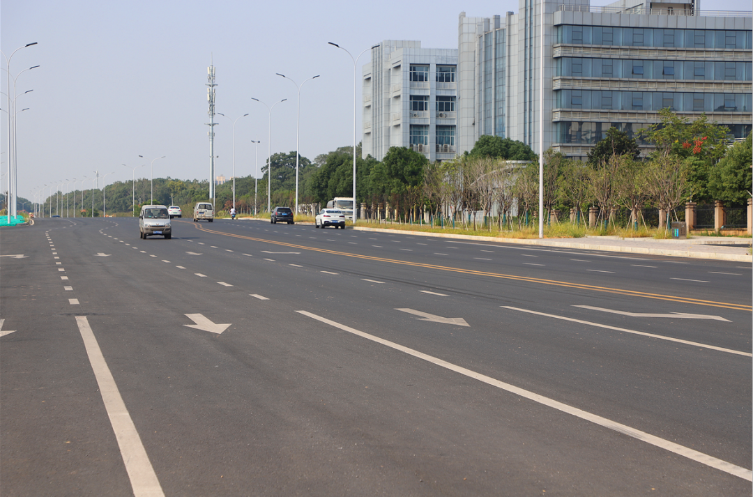桂苑大道(双港大街至志敏大道路段)通车啦_部门工作_南昌经济技术开发