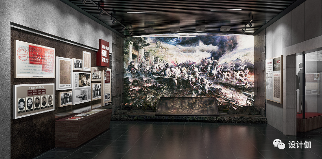 展馆展示设计色彩必须使用一定的基本色调或标题色调