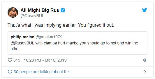 最新消息：wwe超级巨星卢瑟夫似乎暗示离职！