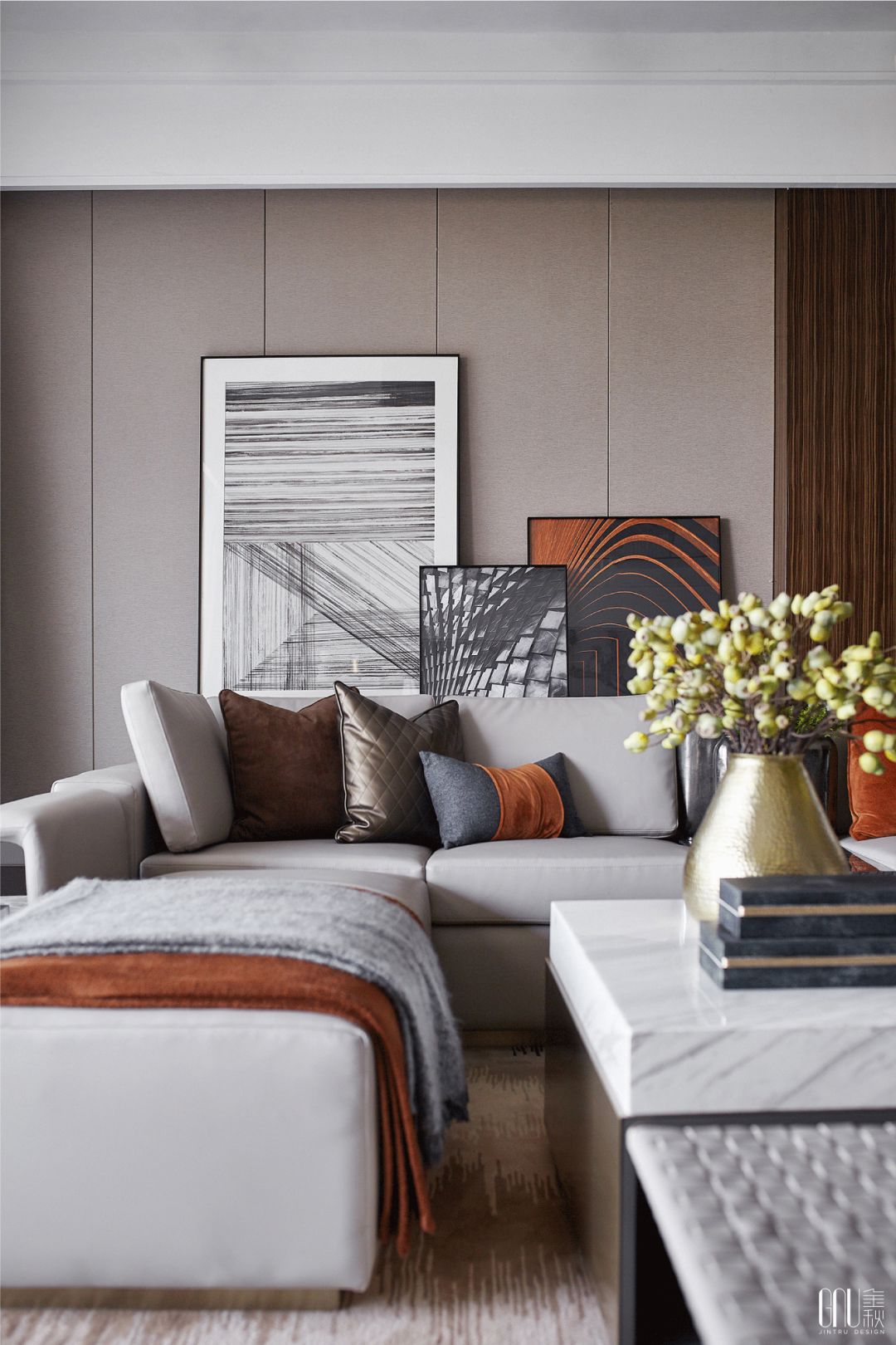 新作 |  GNU金秋设计：现代都市美学与生活意境的居所