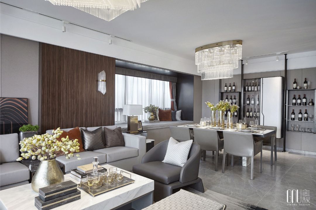 新作 |  GNU金秋设计：现代都市美学与生活意境的居所