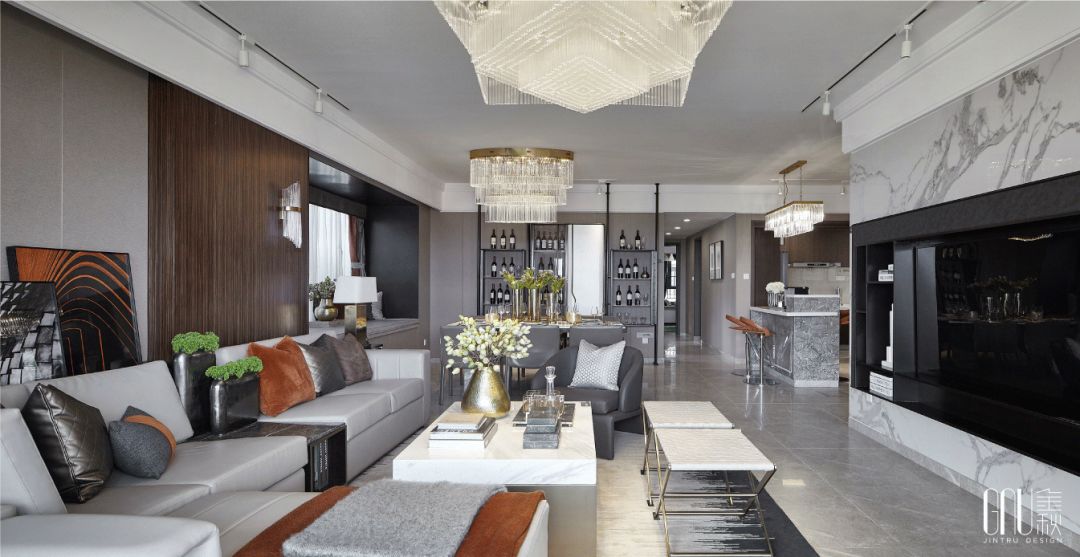新作 |  GNU金秋设计：现代都市美学与生活意境的居所