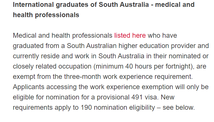 3.27南澳州担大改革!! 190州担要求升级！！491真的是备选吗？