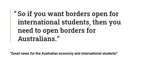 下学期返校终于有准话！？总理发话边境开放提上日程，开放试点只为留学生返校！
