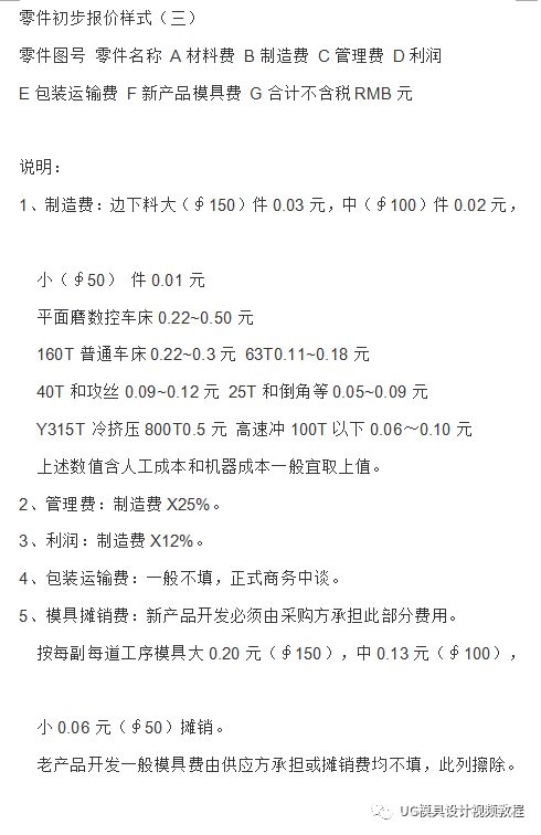淺談：沖壓件、電鍍件、機加工件怎樣報價的潛規則的圖6