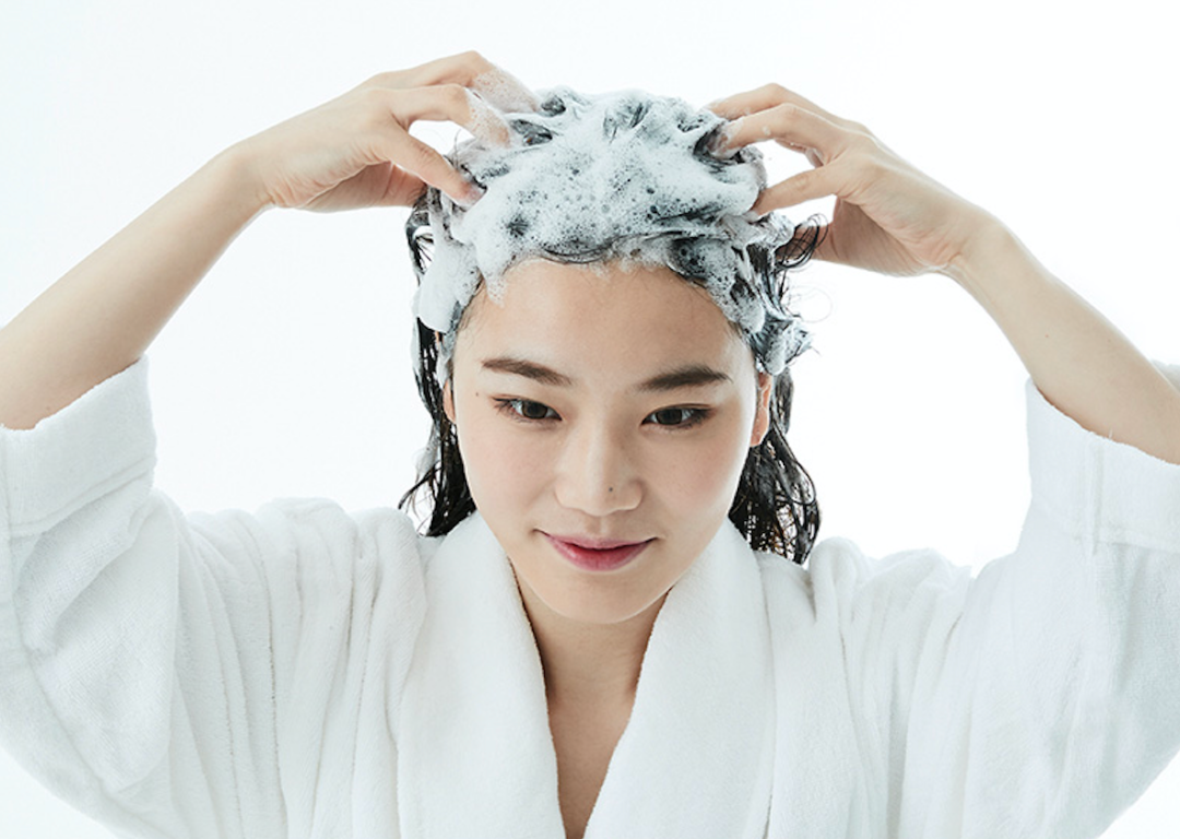 韩国狂销450w的油头克星海盐深层清洁头皮超清爽