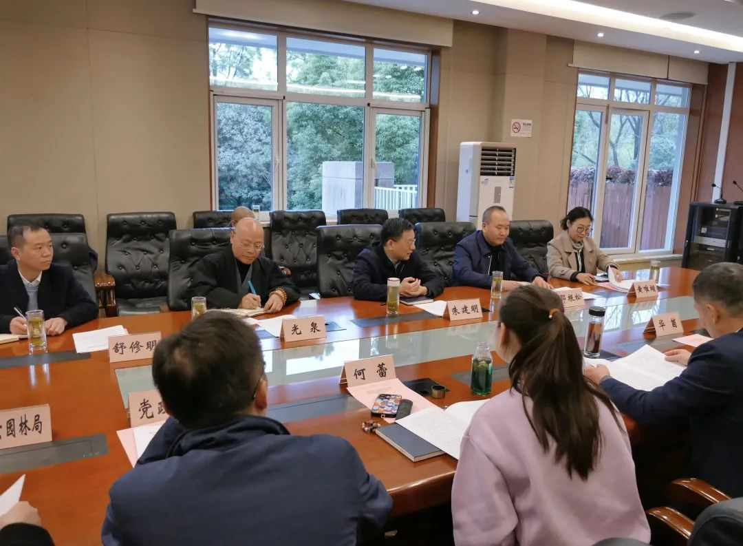 新闻｜市委常委、统战部部长朱建明调研西湖风景名胜区宗教工作