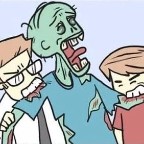 一组有点暗黑的脑洞漫画，奇葩中带点重口..