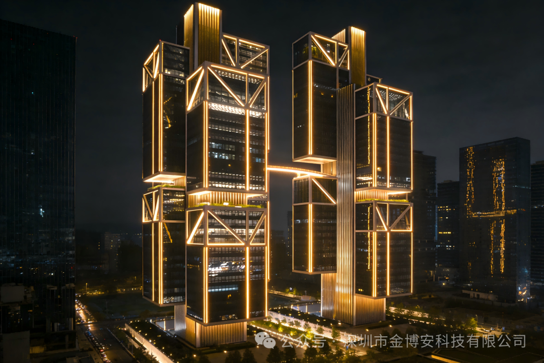 JBOAN金博安柔性LED霓虹灯：商务大厦高适应性(图2)