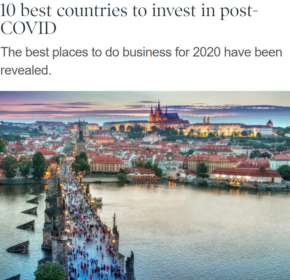 新加坡被评为疫情后《最值得投资的国家》！