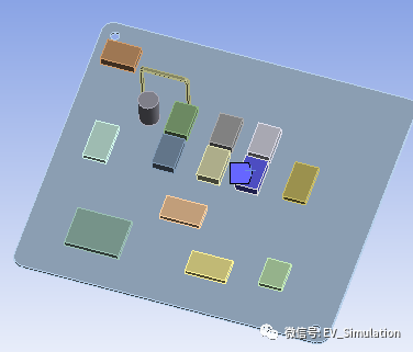 Workbench案例3-PCB電路板芯片熱分析的圖11